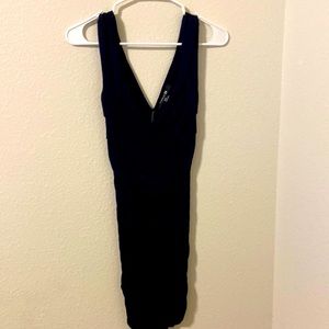 Navy blue dress, sleeveless , 95% Rayon